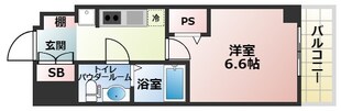 ワールドアイ阿波座WESTの物件間取画像